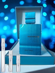 แท้💯(แบ่งขาย)AL Haramain Amber Oud Aqua Dubai de Parfum