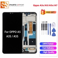 IPARTSEXPERT Original LCD For Oppo A3s LCD OPPO A5 LCD A5s LCD A7 LCD Touch Screen Digitizer Repair 