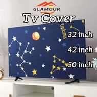[SG] TV Cover TV Dust Cover Elastic Monitor Cover Cloth 32 inch 42 inch 50 inch Hanging TV Monitor C