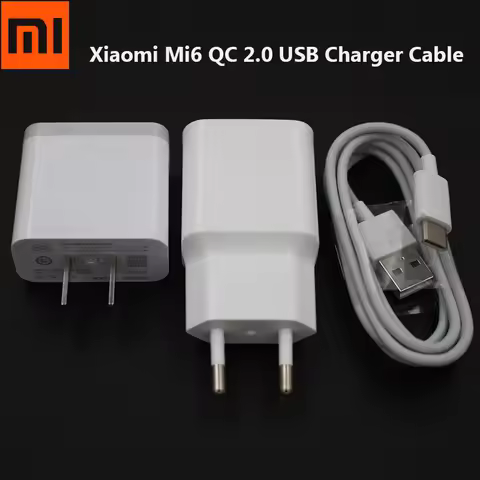 Xiaomi Mi Note 10 CC9 A3 Lite Redmi 13C 12 Note 8 9 Pro 8T 9S Fast Charger 18W EU/US QC3.0 Quick Cha