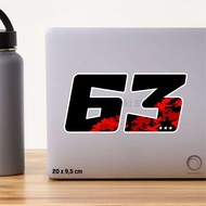 Sticker Sticker 63 Pecco 2025 Bagnaia