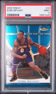 <PSA 9> 2005 Topps Finest Basketball - Kobe Bryant (Los Angeles Lakers) #33 (NBA球員卡 / 球星卡/ 籃球卡 / PSA