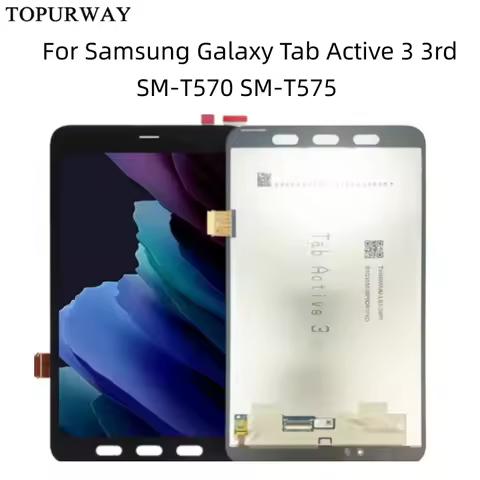 For Samsung Galaxy Tab Active 3 3rd Gen T570 T575 SM-T570 SM-T575 LCD Display Touch Screen Digitizer