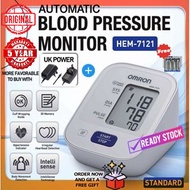 Original🔥 Omron HEM-7121 Blood Pressure Monitor Fully Automatic Standard Heart Rate Monitor with Cuf