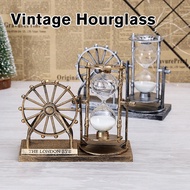 Vintage Hourglass Timer Rotating Heavenly Wheel Hourglass Timer Home Decoration Ornaments