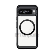 Ốp sạc không dây Tanpaile Magsafe cho Google Pixel 9 Pro XL 7 7A 8 Fold 6A 8A Ốp điện thoại mỏng mỏn