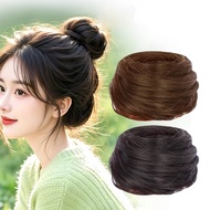 Wig Bun Rubber Scrunchie Wig Korean Fun Bun/ Hair Bun/ Instant Hair Bun/ Hair Bun Clip/ Wig Bun Wig 