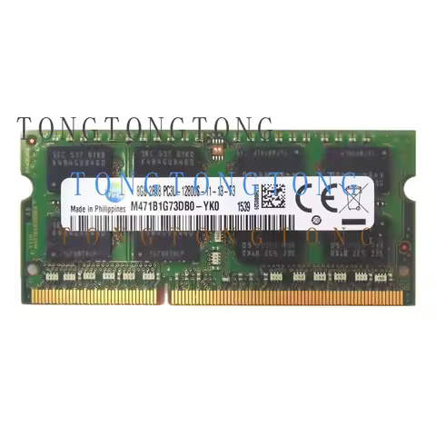 TT For Samsung 8G DDR3L 1600MHZ 1.35V Notebook Memory 12800S M471B1G73DB0-YK0