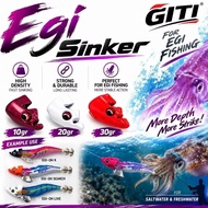 EGI SINKER KENDAT SQUID BAIT GITI PRODUCT [UMMJ31]