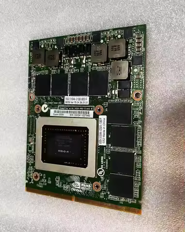 Carte graphique quadro prend en charge x3000m q3000m gddr5 2gb n12e - Q1 - A1 pour Dell m6600 m15x H