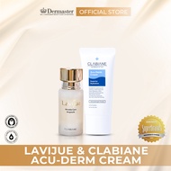 Dermaster Lavijue Wrinkle Care Serum & Clabiane Acu-Derm Cream