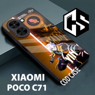 Glossy Softcase poco C71 4G /case poco c71 /casing poco c71 /glitter