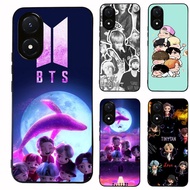 BTS 2 Case For Vivo Y02s Phone Casing cover Protection casing black cute aesthetic New Design fashion