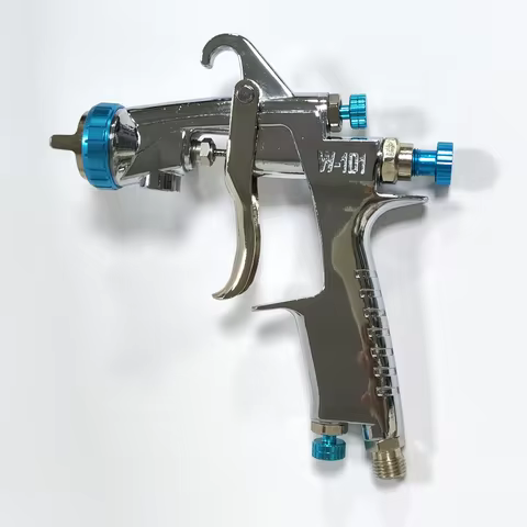 Japan Quality W-101 Paint Sprayer Gun W101 134G Spray Gun Plastic Cup Metal Pot 1.3mm