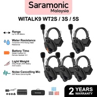 Saramonic WiTalk9 WT2S / WT3S / WT5S Wireless Intercom Headset System. 500 Meter Range