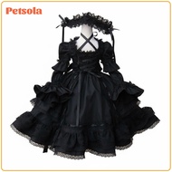 BJD Princess Doll Dress Elegant Outfit Set with Lace Ruffles Doll Clothes for Girls Doll Fashion Pla
