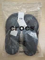 新款Crocs專利鞋墊人字拖 Crocs inmotion literide flip 'Black' 黑