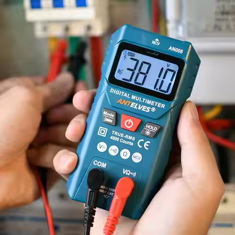 AN008 Smart Digital Multimeter AC/DC Voltage Resistance Continuity Measurement Tester NCV Multimeter