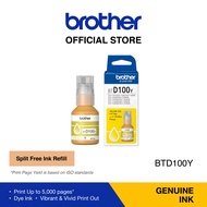 Brother Original Genuine BTD100  Cyan Magenta Yellow Black Original Ink Bottles  for DCP-T230 DCP-T4