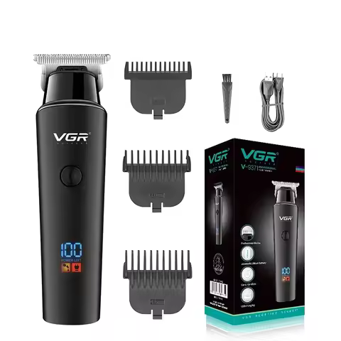VGR Hair Cutting Machine Electric Hair Clipper Professional Beard Hair Trimmer Face Haircut Mustache