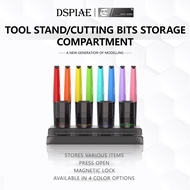DSPIAE Tool Stand Steel Broach Storage Compartment For Gundam Military Model Making Hobby DIY Tool