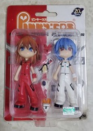 新世紀福音戰士  Pinky 凌波零 & 明日香 公仔 (兩盒)