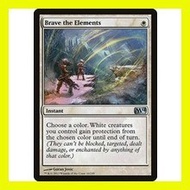 ❦ ♆ ☌ 1 brave the elements card magic modern edh commander white instant pioneer angel core 15 powe