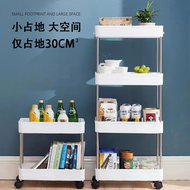 Trolley Rack Floor Kitchen Bathroom Living Room Storage Rack Movable Rack Multi-Layer Bedroom Storage Rack