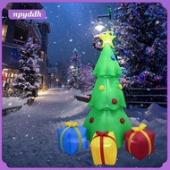 [npyddh] 7 ft Christmas Tree Inflatable Decor Ornament Props Cute Giant Xmas Inflatable Tree with Li