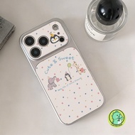 Cute Penguin Phone Case For Realme GT8 Pro GT 7T GT6 6T Neo 7X 6 SE P4 P3 Lite P1 Speed V70S V25 V23