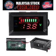 Volt meter car indicator battery 12V Car Battery Voltage Power Watch Strap Switch Red Display