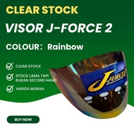 Helmet Visor for Shoei J FORCE 2 JFORCE2 J-FORCE 2 CLEAR STOCK HELMET
