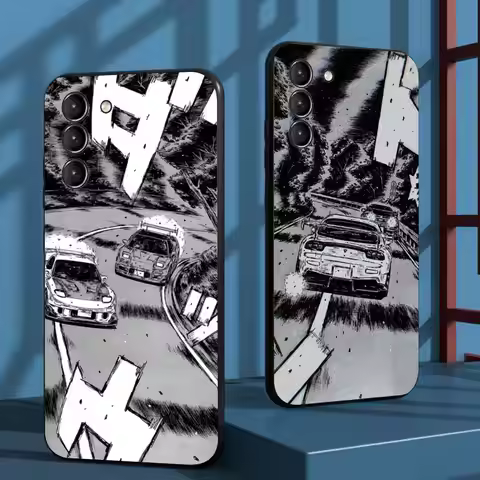 Initial D Super cool racing pattern Phone Case For Samsung Galaxy S25 S24 S23 S22 S21 S20 Plus Ultra