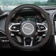 JIBEIDUN | ปลอกพวงมาลัยดูดซับน้ำเลียนแบบขนสัตว์สำหรับ Jaguar XEL XFL XJL FPACE XF