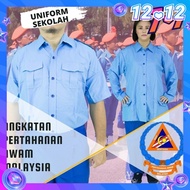 CY 2907 UNIFORM PERTAHANAN AWAM / KEMEJA PERTAHANAN AWAM / pakaian seragam kokurikulum JPAM / KADET 