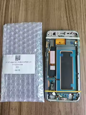 Amoled Display Screen With Burn Shadow For Samsung S7 Edge 5.5'' S7 EDGE G935 G935F LCD Display With