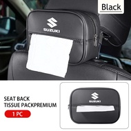 Da Hộp khăn giấy trên xe ô tô ghế sau mô hộp cho Suzuki sx4 Swift VITARA jimny phụ kiện