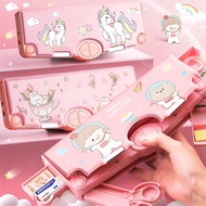 Pencil Case For Girls Pencil Case For Kids Multifunctional Stationery Aesthetic Unicorn Kids Gift
