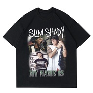 RAPPER EMINEM T-SHIRT | RAP TEE VINTAGE OVERSIZE EMINEM | EMINEM BLACK T-SHIRT