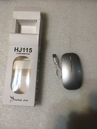 hj115可充電無線靜音滑鼠（附充電電池）