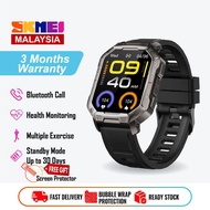 SKMEI Smart Watch Pro Series | Alloy Case Bluetooth Call Heart Rate Waterproof | Large Screen Large 