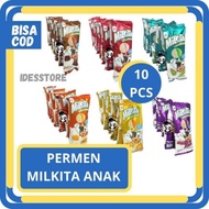 Permen Lolipop Milkita Berbagai Varian Rasa Harga 1Renceng 10bks@9g