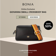 Bonia Black Giovanna Small Crossbody Bag