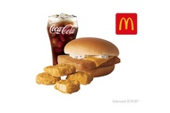 麥當勞 麥香魚+麥克鷄塊(4塊)+可樂(中)好禮即享券