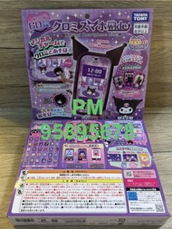 (現貨)日本Takara Tomy x Sanrio Kuromi 智慧型寬螢幕手機/手提電話造型遊戲機互動玩具 Smartphone Wide Phone Game
