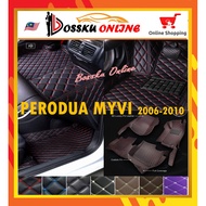 MADE IN MALAYSIA) PERODUA MYVI 2005 OLD 2006 2007 2008 2009 2010 LEATHER LUXURY CARMAT OEM CARPET FL