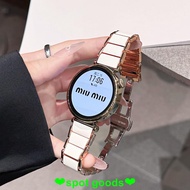 Strap Suitable for Huawei Watch GT5 Strap Imitation Ceramic Metal Butterfly Buckle Premium Wristband
