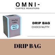|Drip Bag| Omni Coffee Roasters Chocolate Nutty Drip Bag Box 10 Pcs
