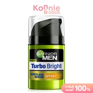 Garnier Men Acno Fight Brightenning Serum Cream 40ml การ์นิเย่ เซรั่มบำรุงผิวหน้าสำหรับผู้ชาย