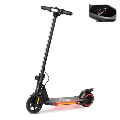 EMOKO A43 Foldable Electric Scooter for Kids, 6.5 inch Escooter up to 10 mph Speed, 6 Miles Range